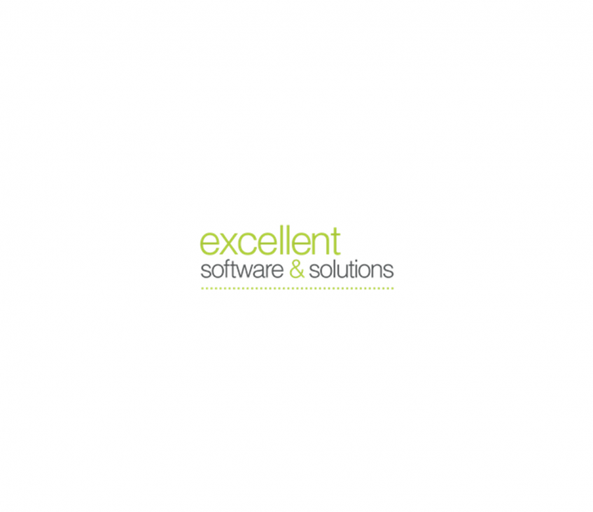 Excellent Software, Logo, Green
