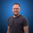 Photo, Profile, DataFex, colleague, blue