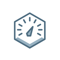 Expand, arrow, blue, icon